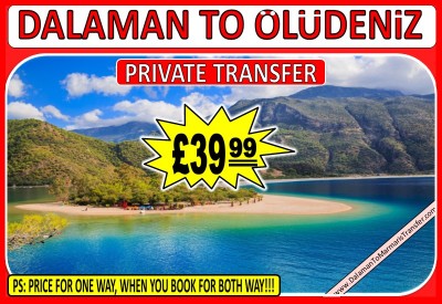 Dalaman to Fethiye Ölüdeniz